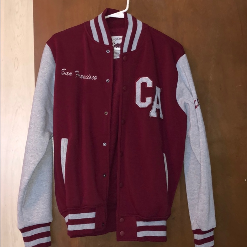 San Francisco CA varsity jacket